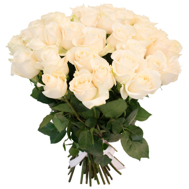Букет "51 белая роза" с доставкой