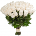 Букет "51 белая роза" (Эквадор) заказать
