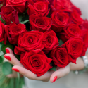 Букет "25 красных роз" (Россия) купить