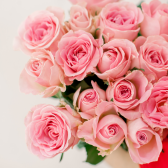 Букет из 15 розовых роз (Кения) заказать