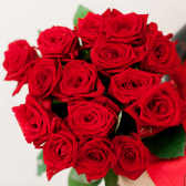 Букет из 15 красных роз (Россия) заказать