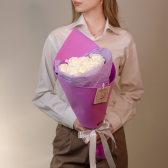 Букет из 9 белых роз (Эквадор) купить