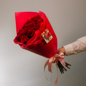Букет из 15 красных роз (Эквадор) купить