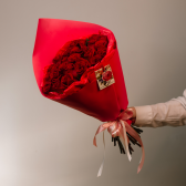 Букет из 25 красных роз (Эквадор) с доставкой