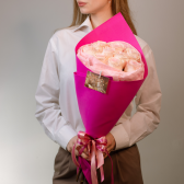 Букет из 9 розовых роз (Эквадор) купить