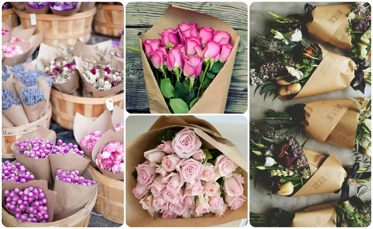 Что делать если вы купили букет цветов и хотели бы сами красиво упаковать?
