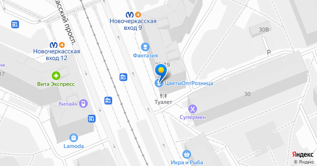 Карта Яндекс